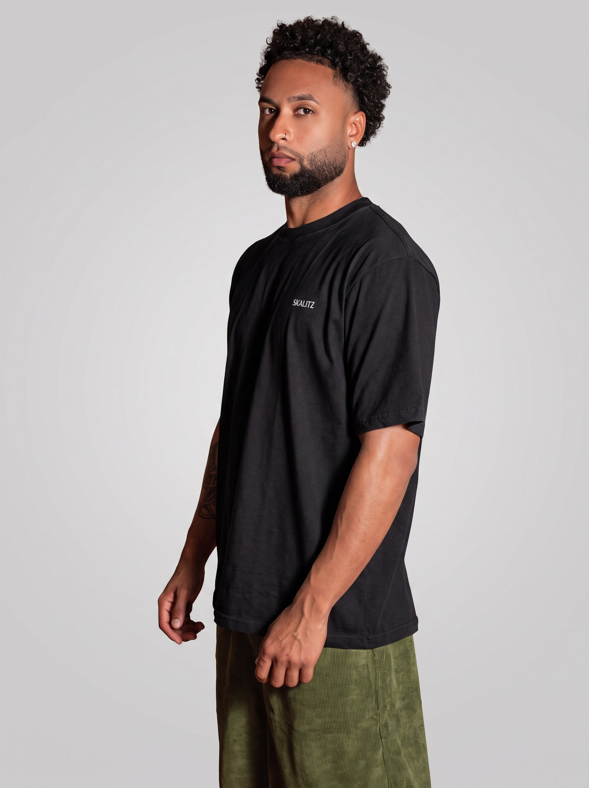 Camiseta Masculinas Skalitz Classic – Algodão 30.1 Premium